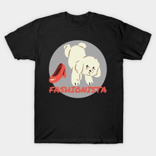 Fashion Poodle T-Shirt